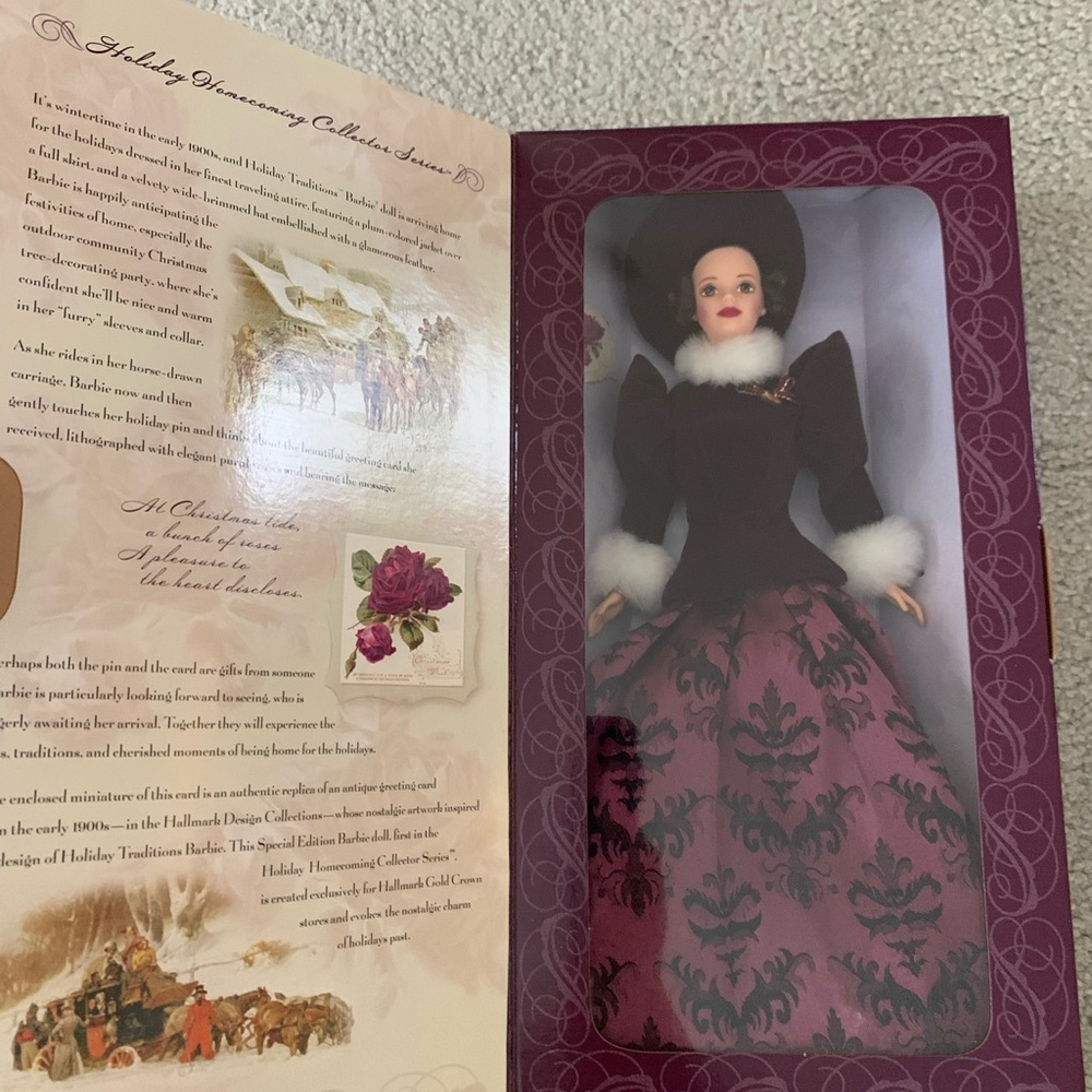 🩵 Retro 1996 Holiday Traditions Barbie Doll (NEW IN BOX)